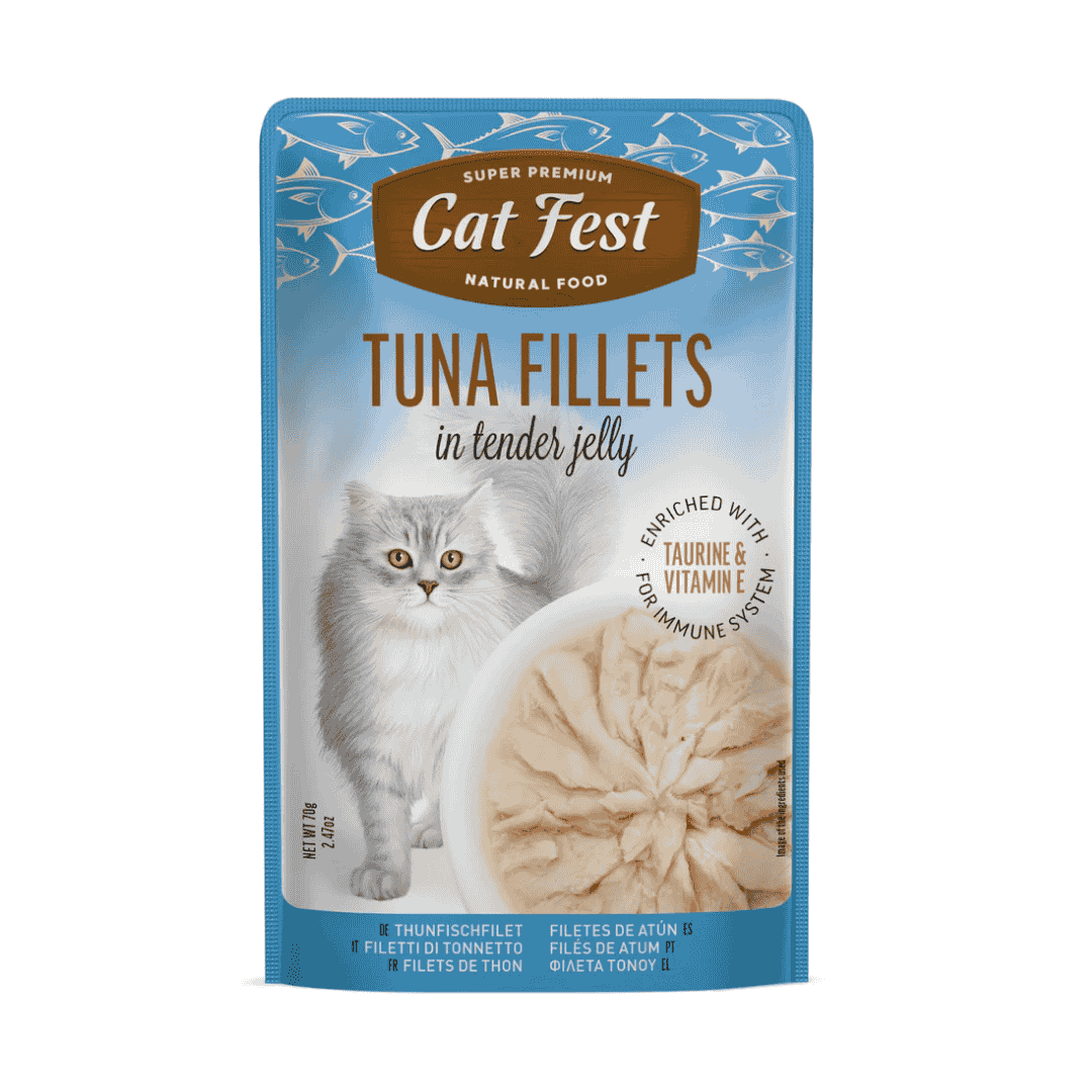 Cat Fest Tuna Fillets 70gr